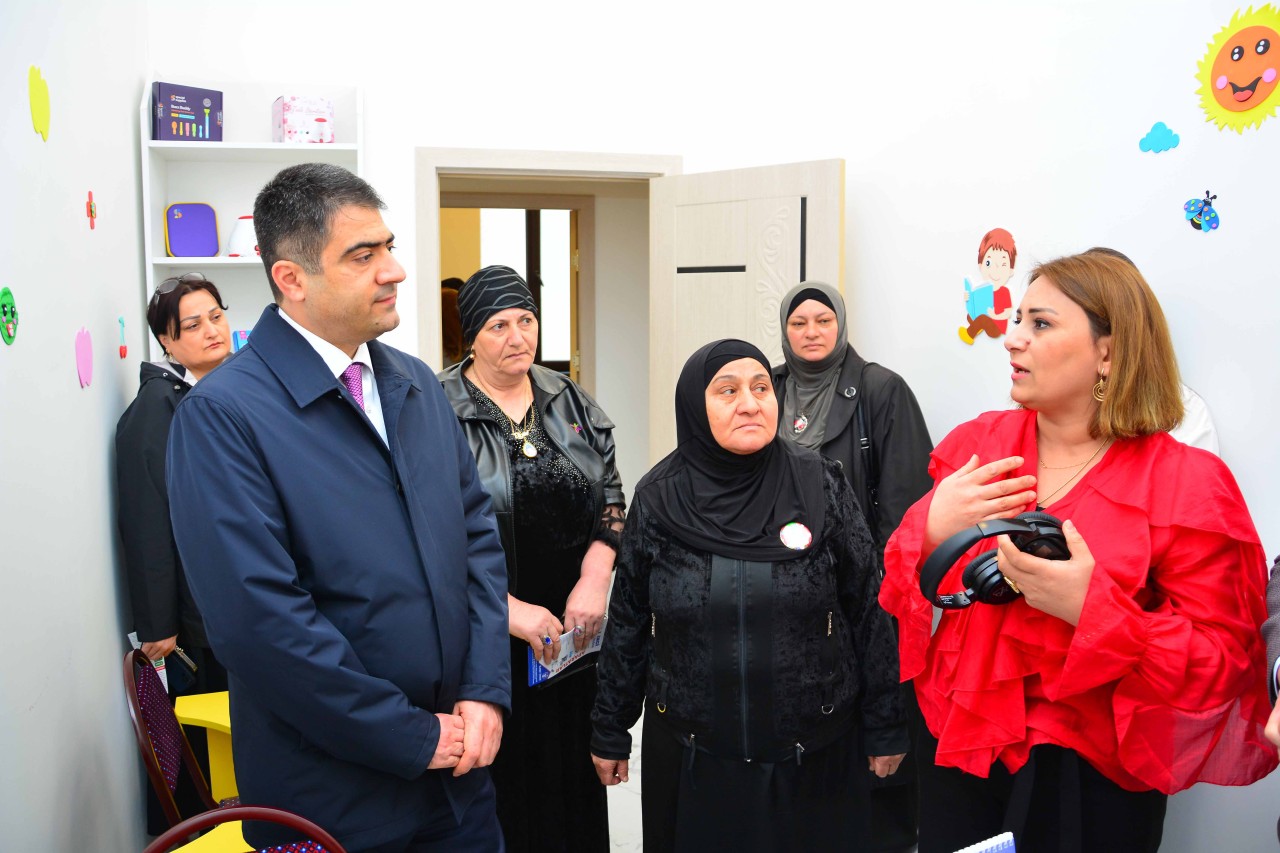 Ağstafada bu mərkəz sakinlərin istifadəsinə verildi - FOTOLAR